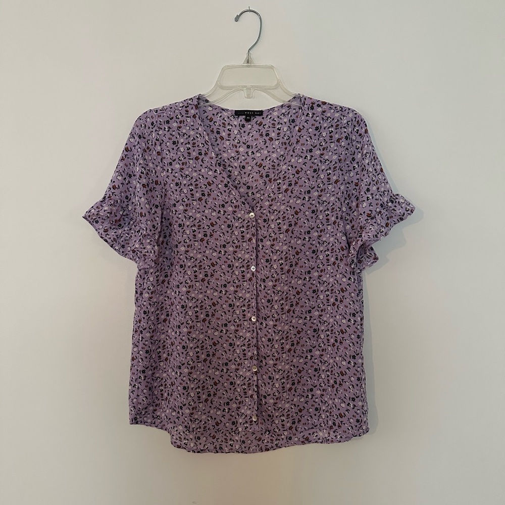 <west kei> Women’s Floral Top